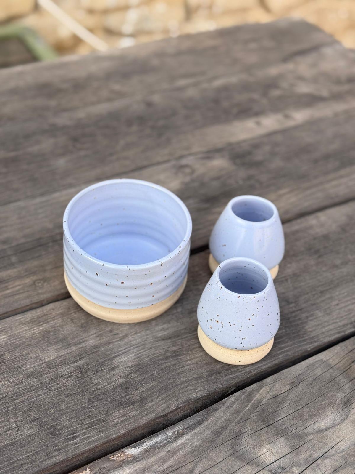 Blue Bowl Set